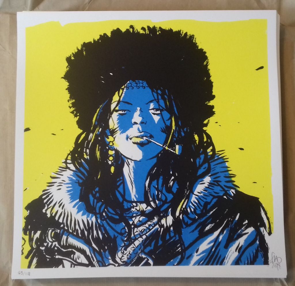 Haidouk-Benjamin-Flao-Sérigraphie